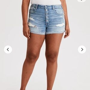 AE Ne(x)t Level Super High-Waisted Denim Short Short 18